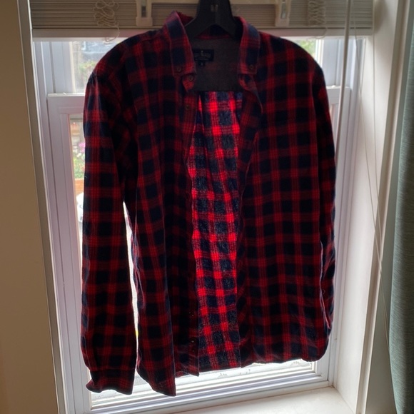 Plaid Rue Saint-Patrick Flannel Shirt - Picture 2 of 4